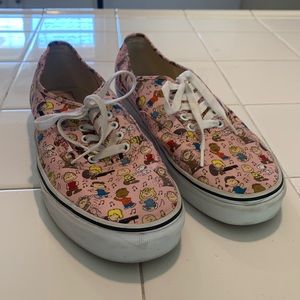 Vans authentic Charlie Brown edition Size 9.5